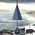 North Country Wind Bells Inc North Country Wind Bells  Inc. 123.5001 Puget Sound Bell with bear wind catcher 123.5001